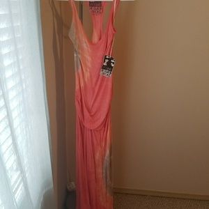 HAMPTONS Tie dye maxi dress